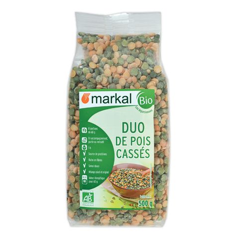 Đậu Hà Lan hữu cơ (xanh và vàng ) 500g