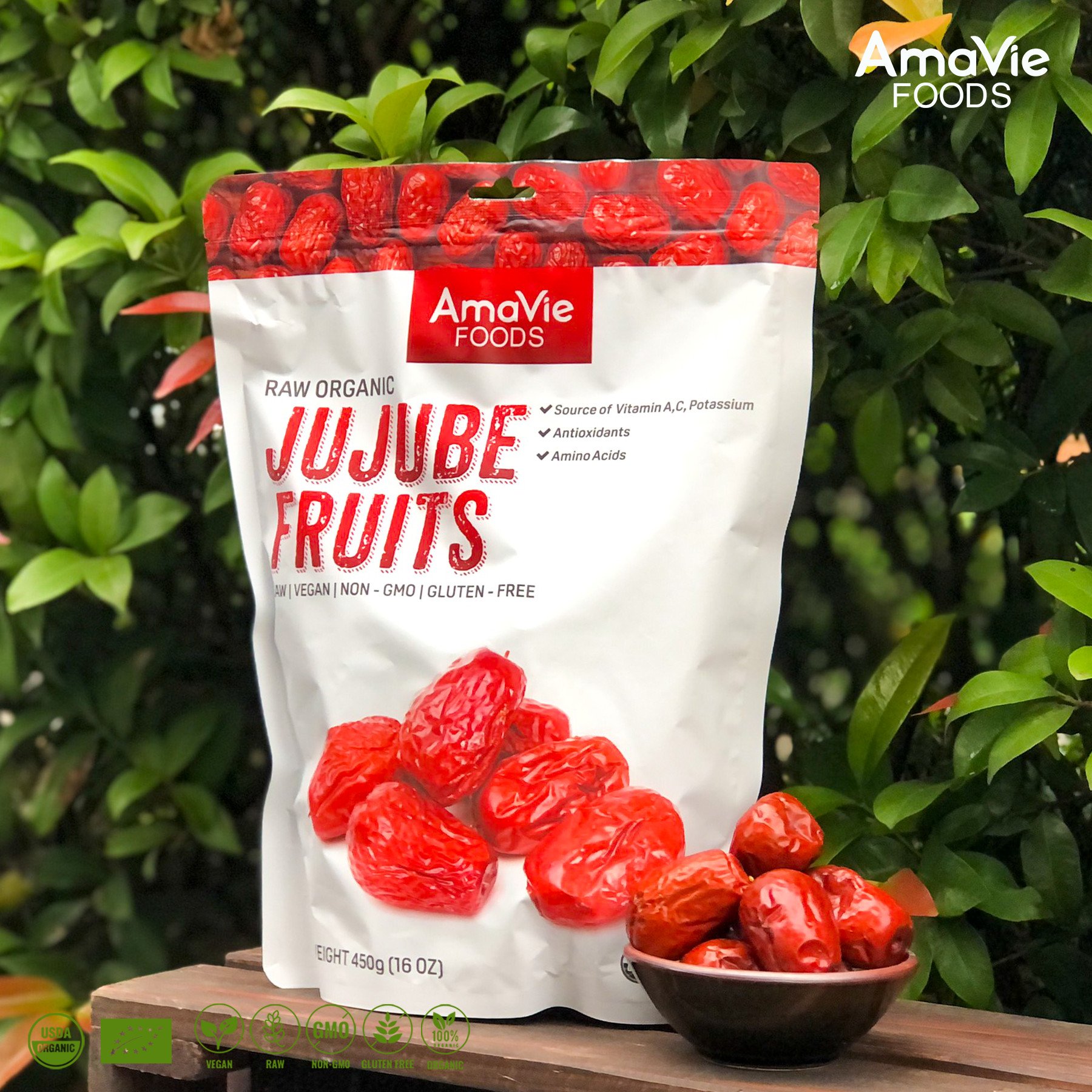 Táo đỏ Jujube hữu cơ