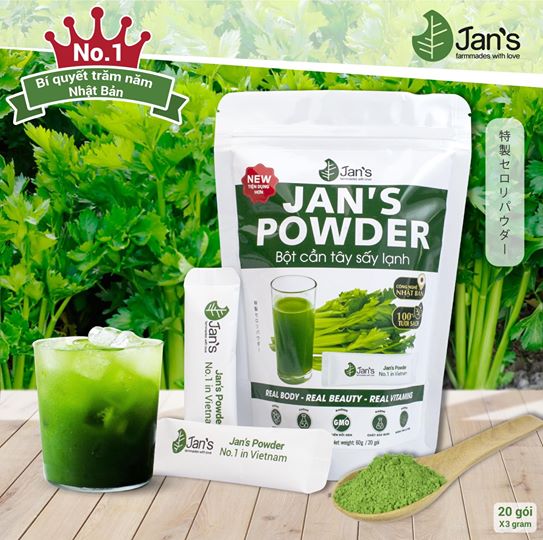 Bột cần tây sấy lạnh