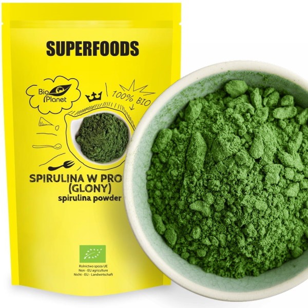 Bột tảo xoắn Spirulina hữu...