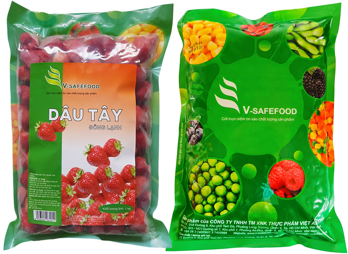 Dâu tây đông lạnh