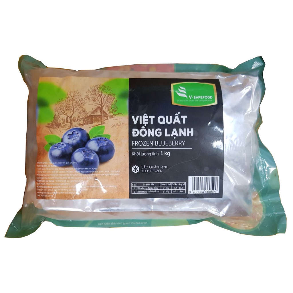 Việt quất đông lạnh