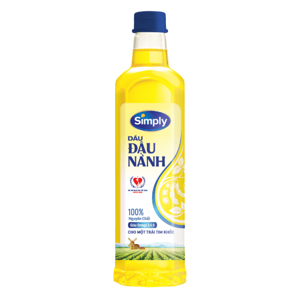 Dầu đậu nành Simply nguyên...