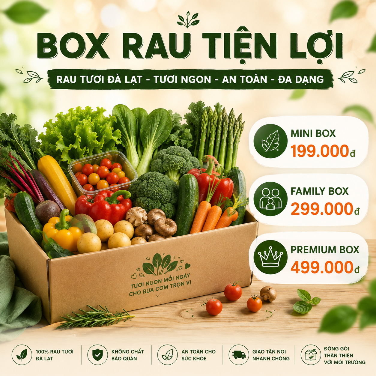 Giỏ rau 199,000đ